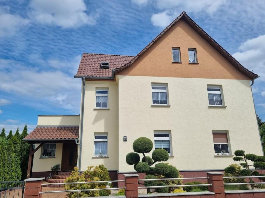 Ferienwohnung *Zur Weinbergstrasse* Lauta Экстерьер фото