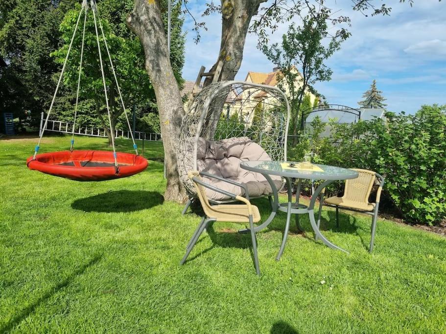 Ferienwohnung *Zur Weinbergstrasse* Lauta Экстерьер фото