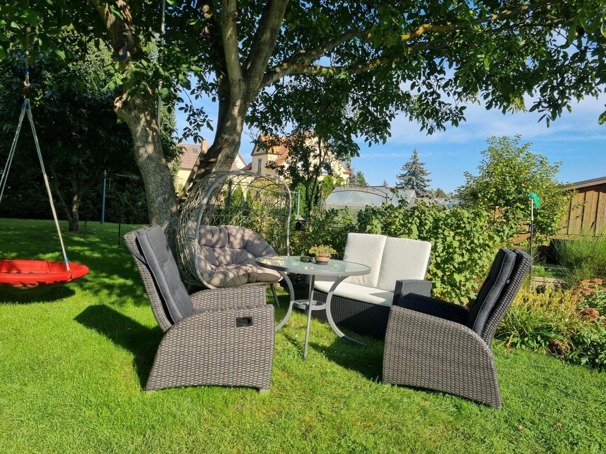 Ferienwohnung *Zur Weinbergstrasse* Lauta Экстерьер фото